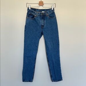 Jordache‎ Medium Wash Straight Leg Jeans Size 7/8